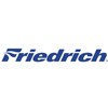 The image shows the Friedrich company logo in blue text on a white background.